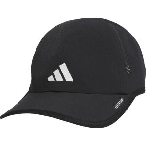 adidas Unisex-Adult Superlite Hat – Lightweight Athletic Cap for Boys & Girls(Black/White)