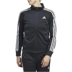adidas Women’s Essentials Warm-Up Slim 3-Stripes Track Jacket(Legend Ink)