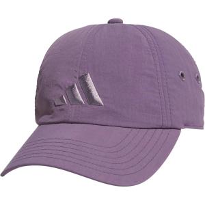 adidas Women’s Influencer 3 Relaxed Strapback Adjustable Fit Hat(Shadow Violet/Preloved Fig Purple)