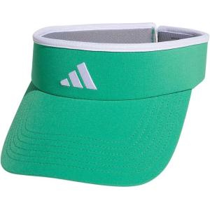 adidas Womens Visor – Match Athletic Clip-on Sun Hat for Sport & Training(Semi Court Green/White/2.0)