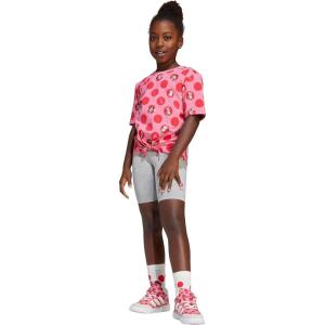 adidas girls Disney T-shirt Set(Pink Fusion/Multicolor)