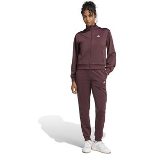 adidas womens Essentials Feelcozy Track Suit(Aurora Ruby)
