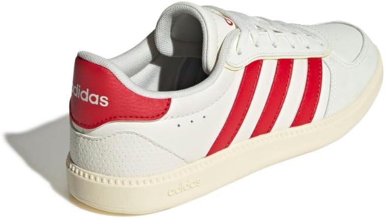 imageadidas Kids Breaknet Sleek ShoesOff WhiteBetter ScarletWarm Vanilla