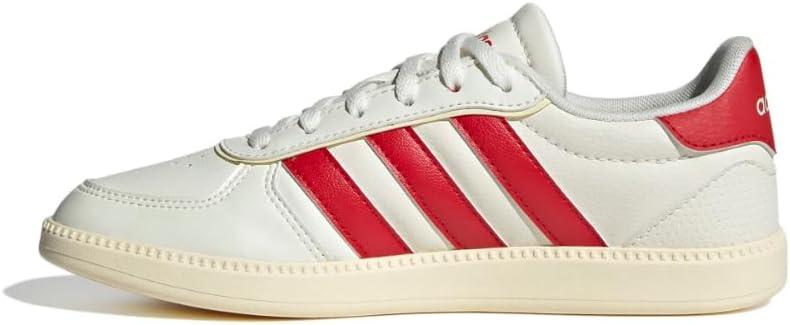 imageadidas Kids Breaknet Sleek ShoesOff WhiteBetter ScarletWarm Vanilla