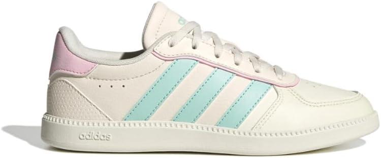imageadidas Kids Breaknet Sleek ShoesOff WhiteSemi Flash AquaClear Pink