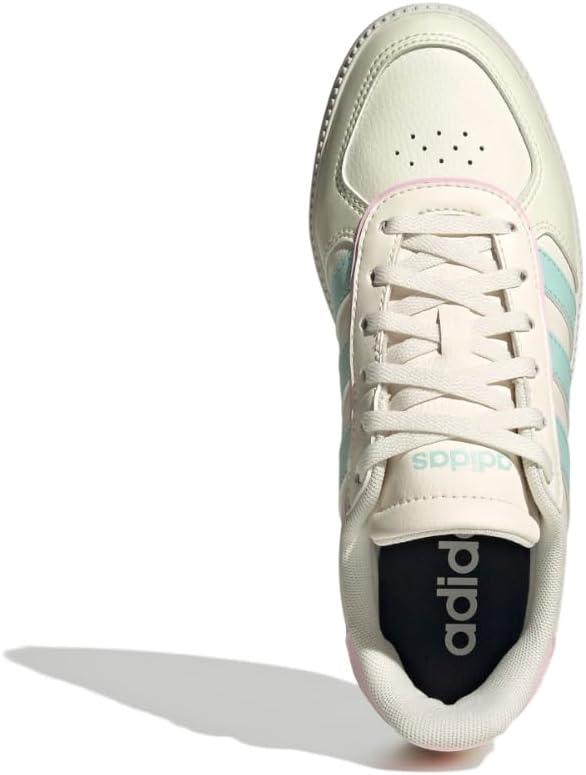 imageadidas Kids Breaknet Sleek ShoesOff WhiteSemi Flash AquaClear Pink