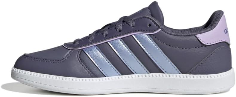imageadidas Kids Breaknet Sleek ShoesPreloved VioletBlue Spark MetPowder Plum