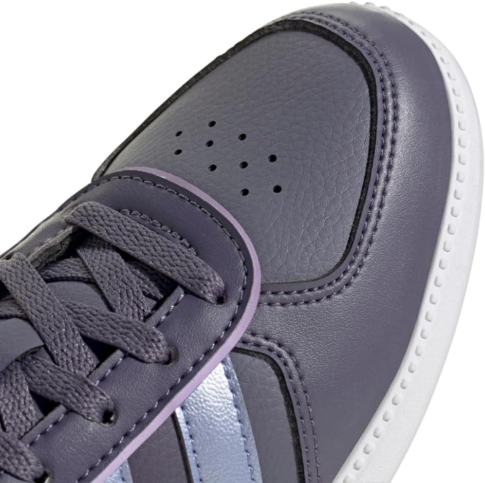 imageadidas Kids Breaknet Sleek ShoesPreloved VioletBlue Spark MetPowder Plum