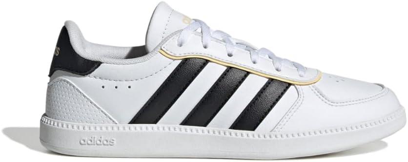 imageadidas Kids Breaknet Sleek ShoesWhiteBlackOrange Tint
