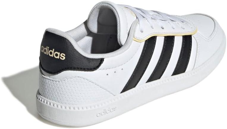 imageadidas Kids Breaknet Sleek ShoesWhiteBlackOrange Tint