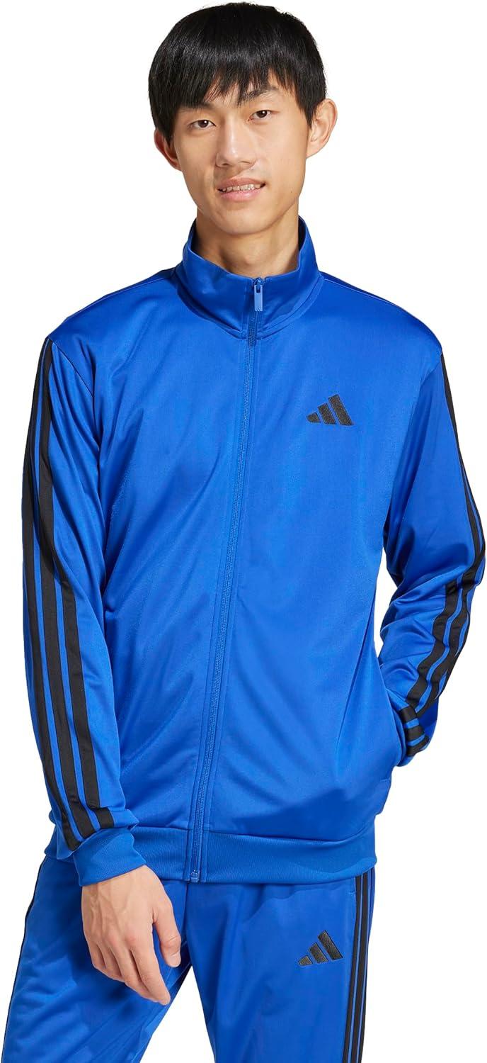 imageadidas Mens 3Stripes Tricot Track TopRoyal Blue