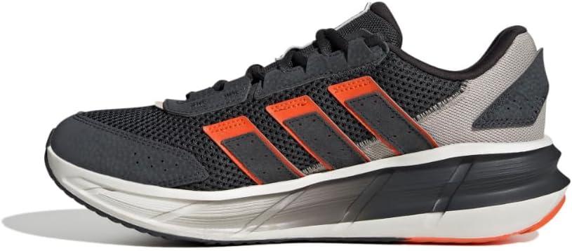imageadidas Mens Astrastar SneakerCarbonCarbonImpact Orange