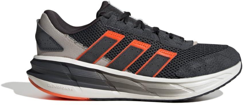 imageadidas Mens Astrastar SneakerCarbonCarbonImpact Orange