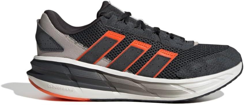 imageadidas Mens Astrastar SneakerCarbonCarbonImpact Orange