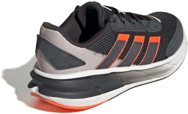 imageadidas Mens Astrastar SneakerCarbonCarbonImpact Orange