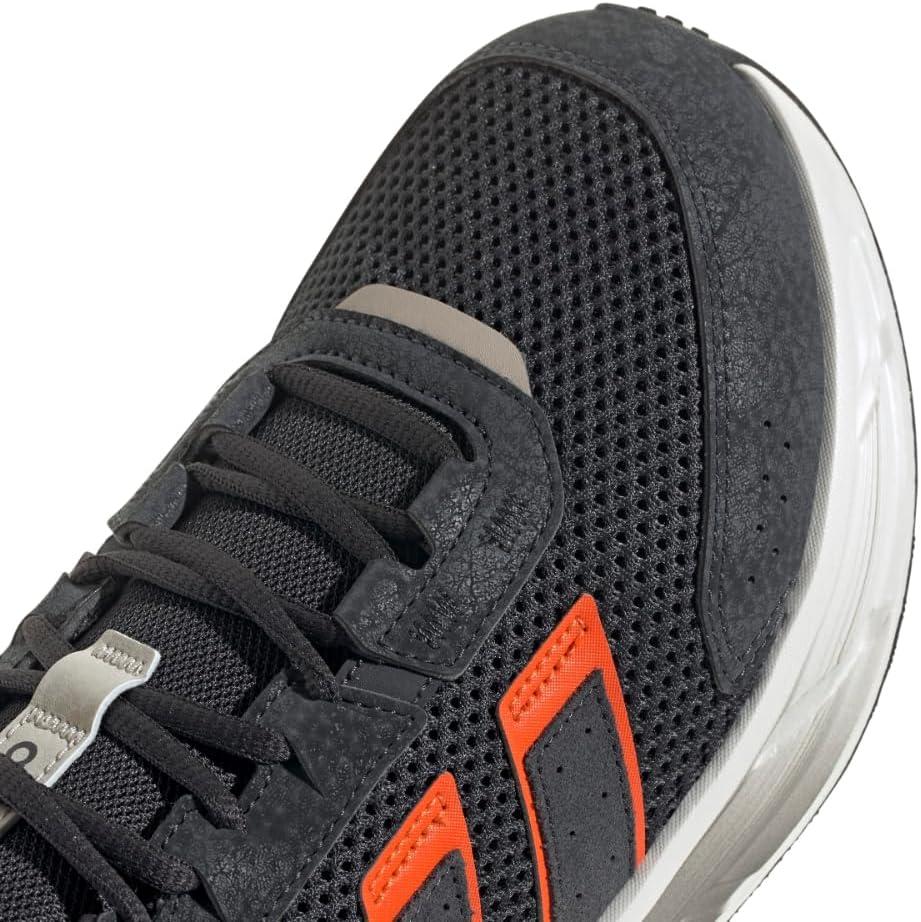 imageadidas Mens Astrastar SneakerCarbonCarbonImpact Orange