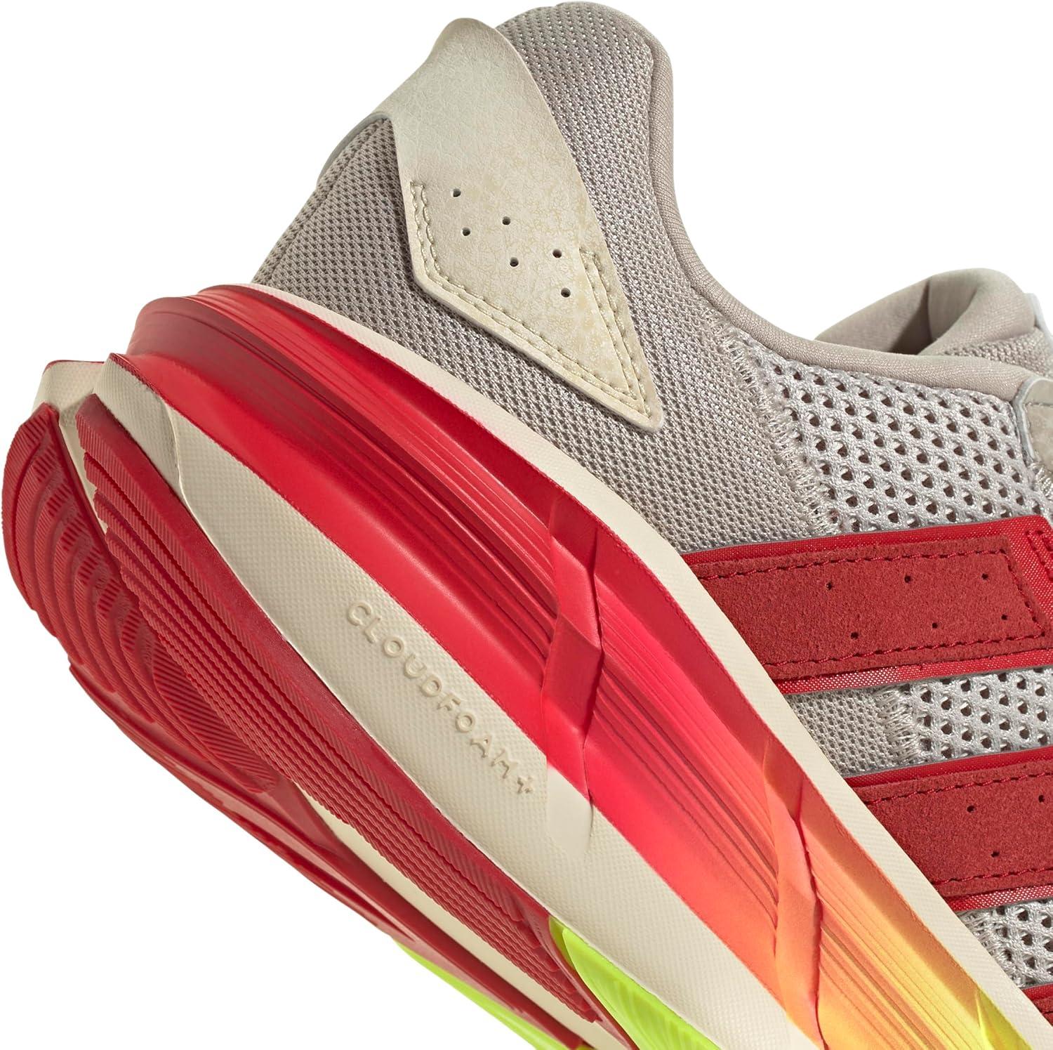 imageadidas Mens Astrastar SneakerWonder AluminaBetter ScarletLucid Lemon