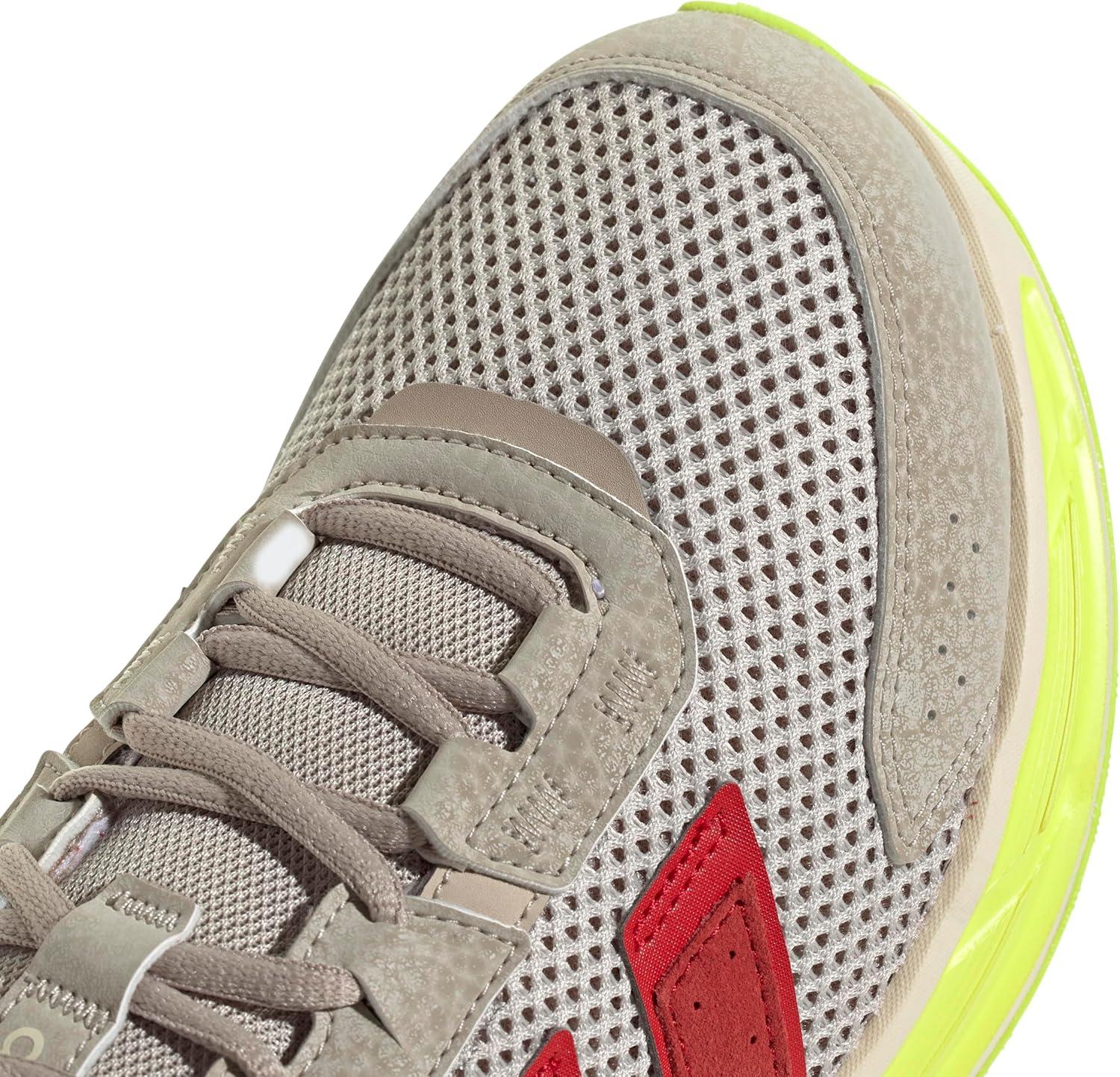 imageadidas Mens Astrastar SneakerWonder AluminaBetter ScarletLucid Lemon