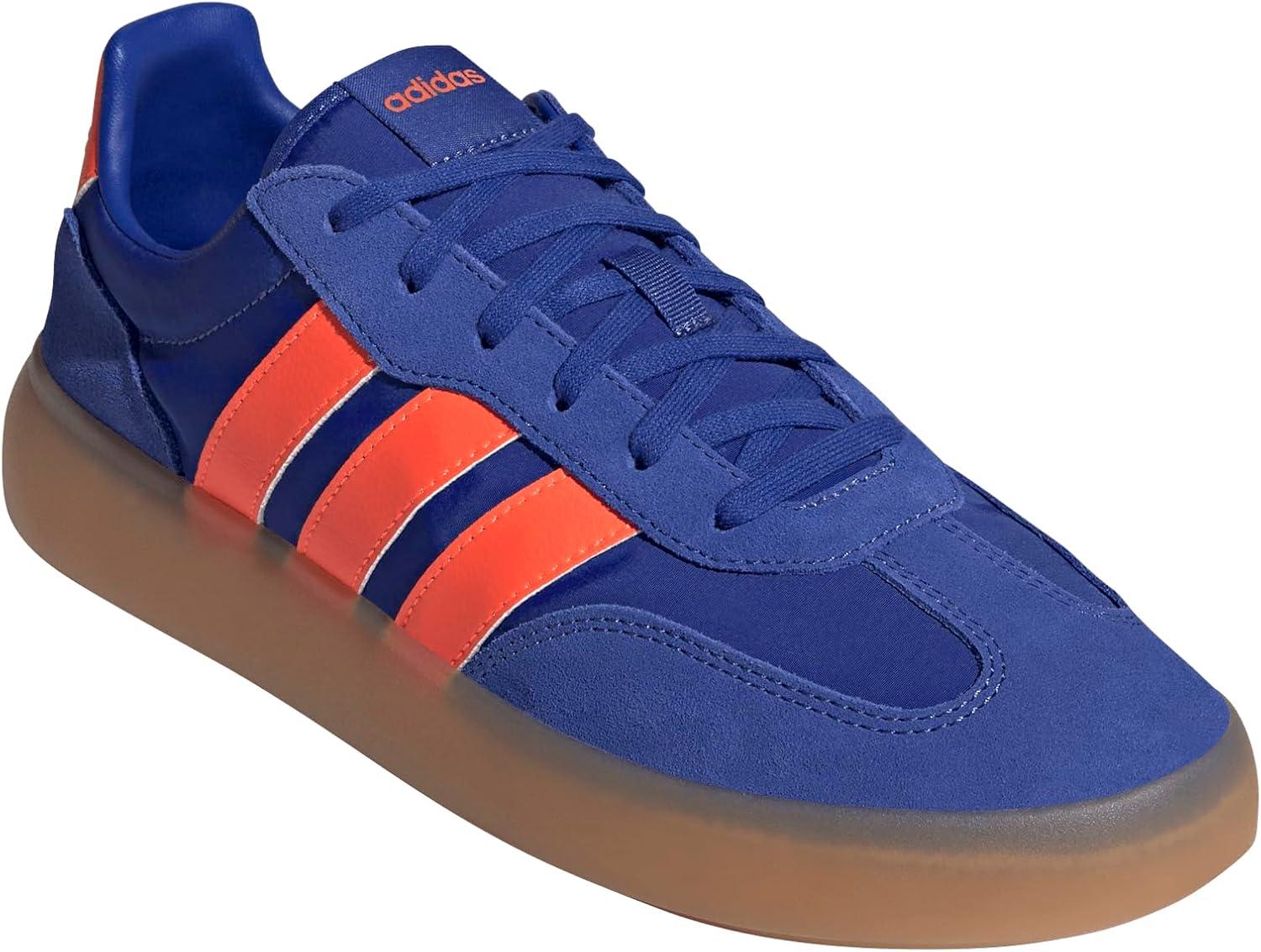 imageadidas Mens Barreda Decode ShoesSemi Lucid BlueImpact OrangeGum10