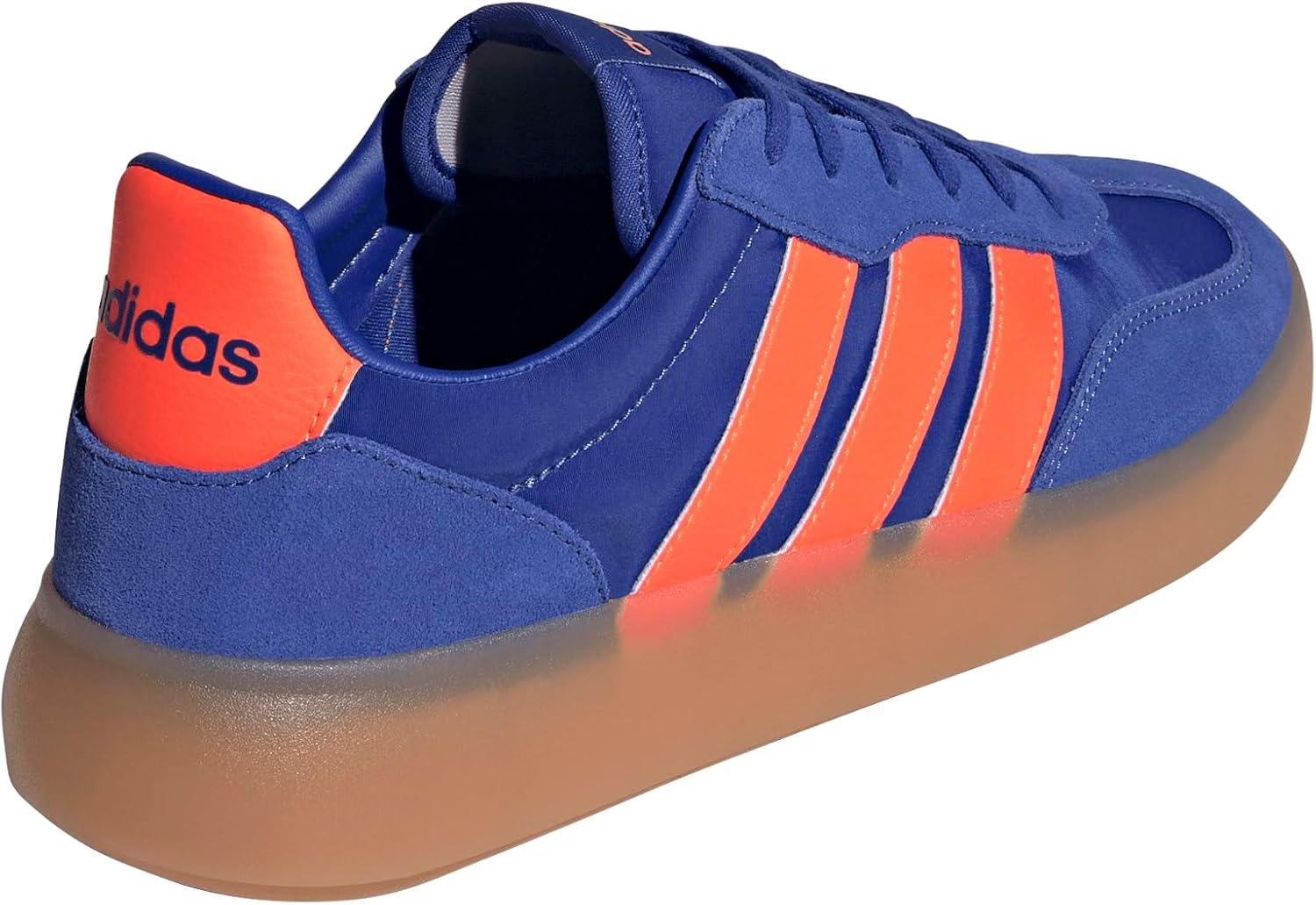 imageadidas Mens Barreda Decode ShoesSemi Lucid BlueImpact OrangeGum10
