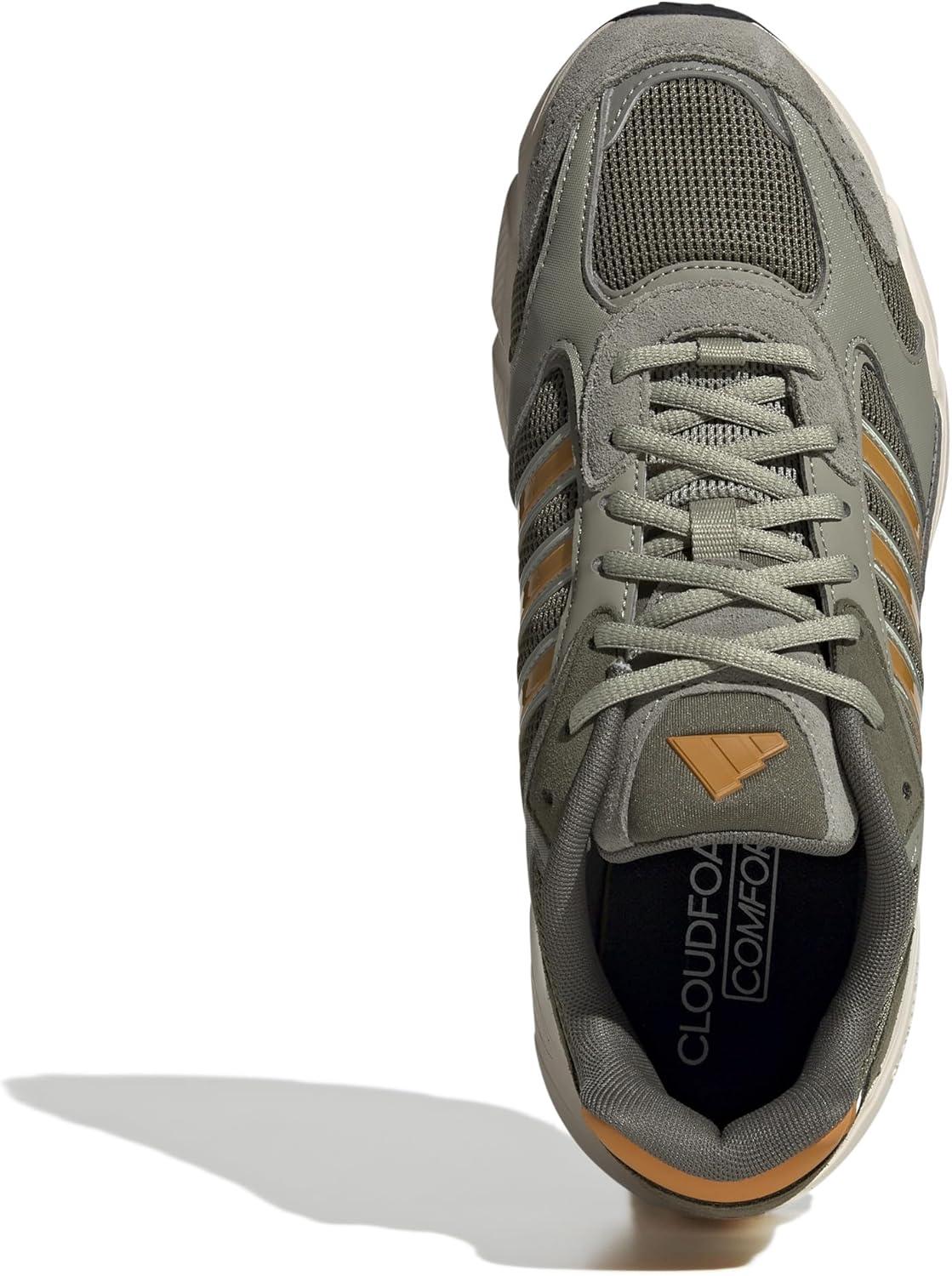 imageadidas Mens CrazyChaos 2000 SneakerOlive StrataFocus OrangeSilver Pebble