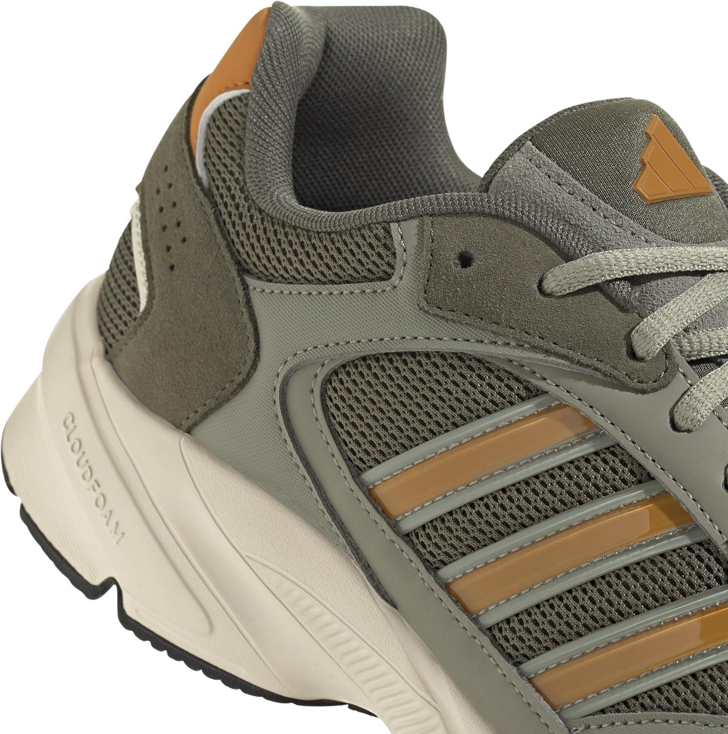 imageadidas Mens CrazyChaos 2000 SneakerOlive StrataFocus OrangeSilver Pebble