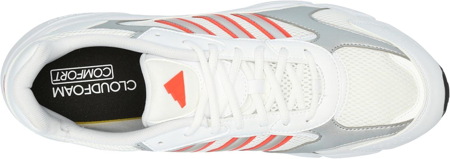 imageadidas Mens CrazyChaos 2000 SneakerWhiteMatte SilverBright Red