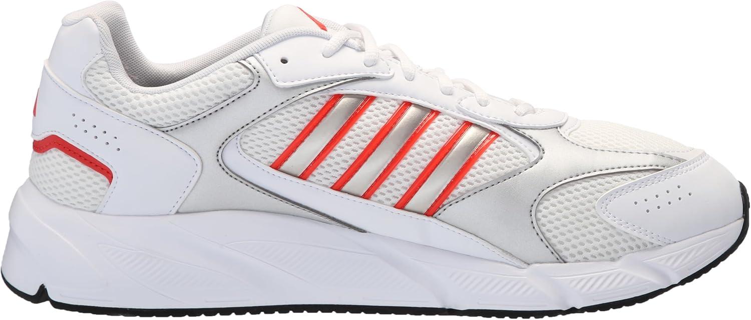 imageadidas Mens CrazyChaos 2000 SneakerWhiteMatte SilverBright Red