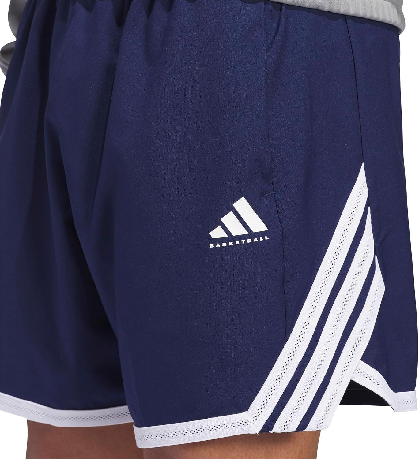 imageadidas Mens Crazylite Basketball ShortsTeam Navy BlueWhite