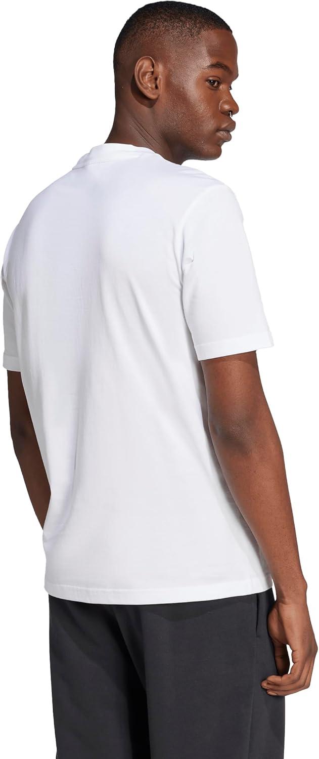 imageadidas Mens Essentials Big Logo TShirtWhiteBlack