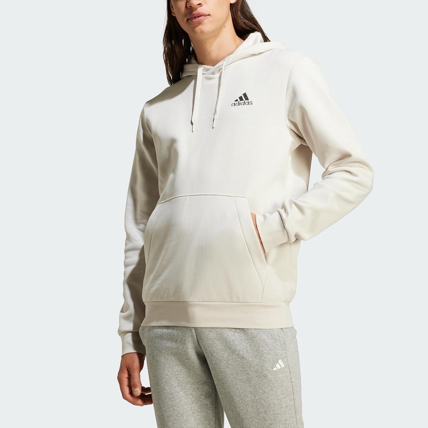 imageadidas Mens Essentials Fleece HoodieAlumina