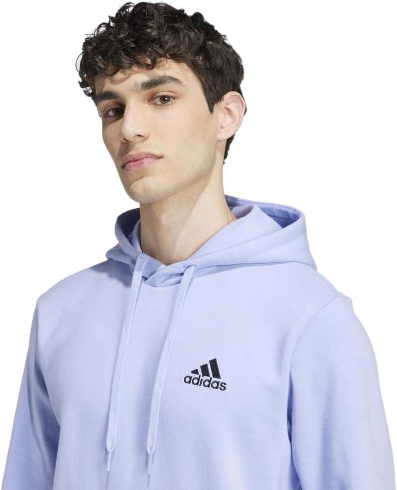 imageadidas Mens Essentials Fleece HoodieBlue Spark