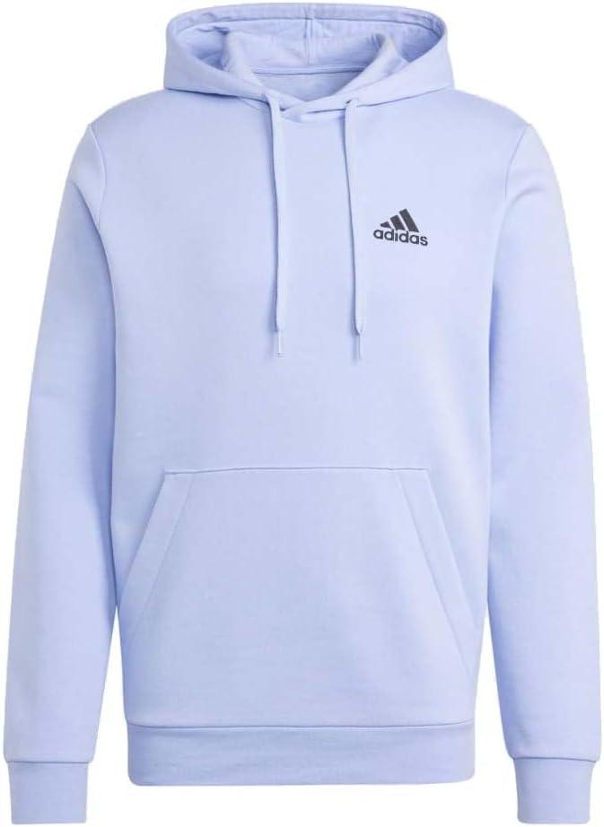 imageadidas Mens Essentials Fleece HoodieBlue Spark