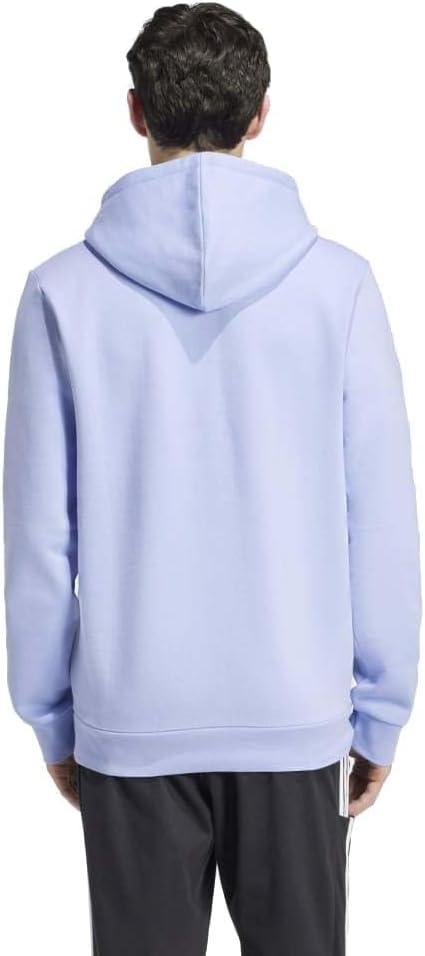 imageadidas Mens Essentials Fleece HoodieBlue Spark
