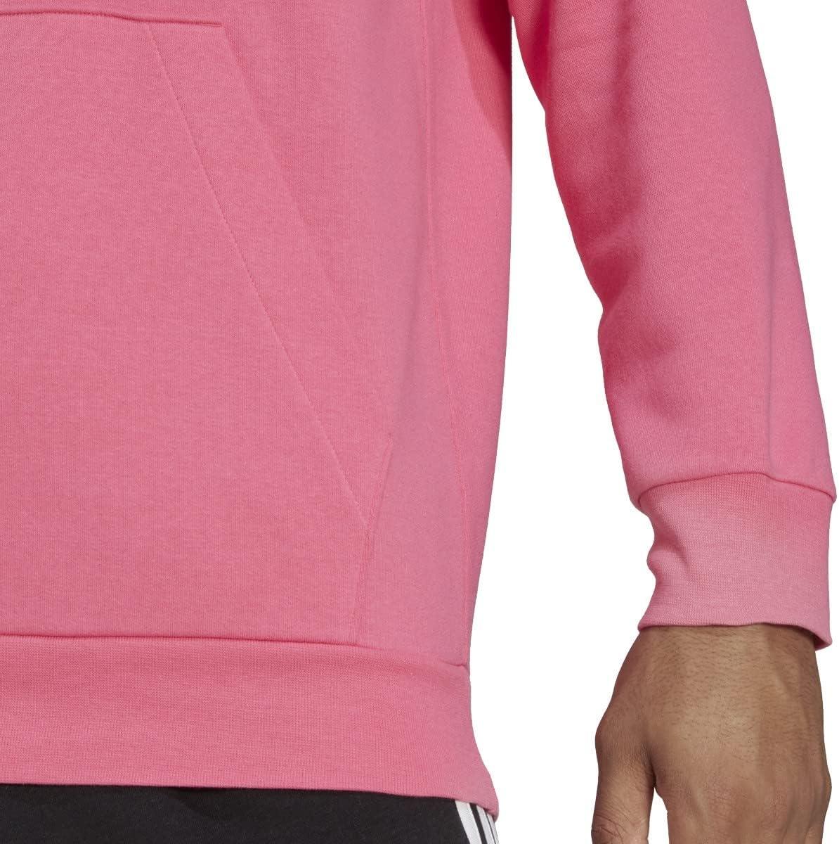 imageadidas Mens Essentials Fleece HoodiePulse Magentablack