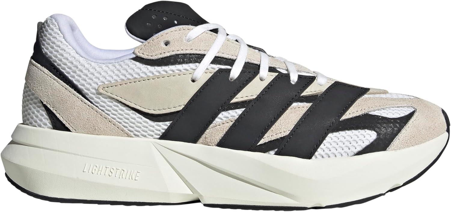 imageadidas Mens Lightblaze SneakerAluminaBlackWhite