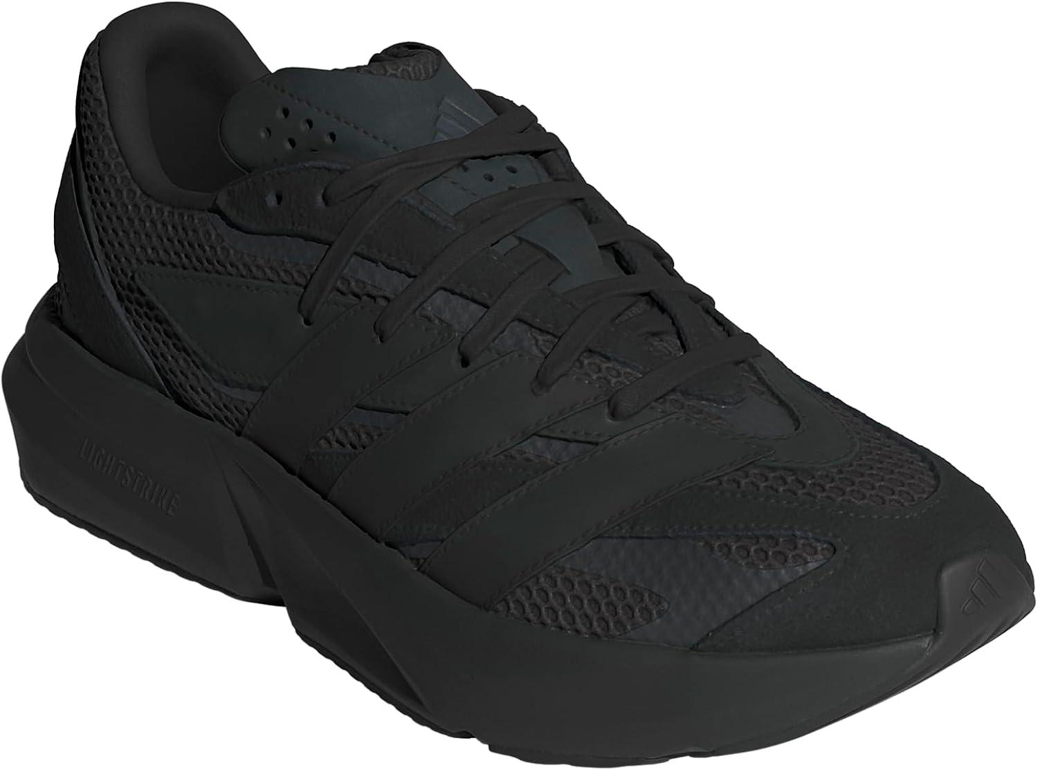 imageadidas Mens Lightblaze SneakerBlackBlackCarbon