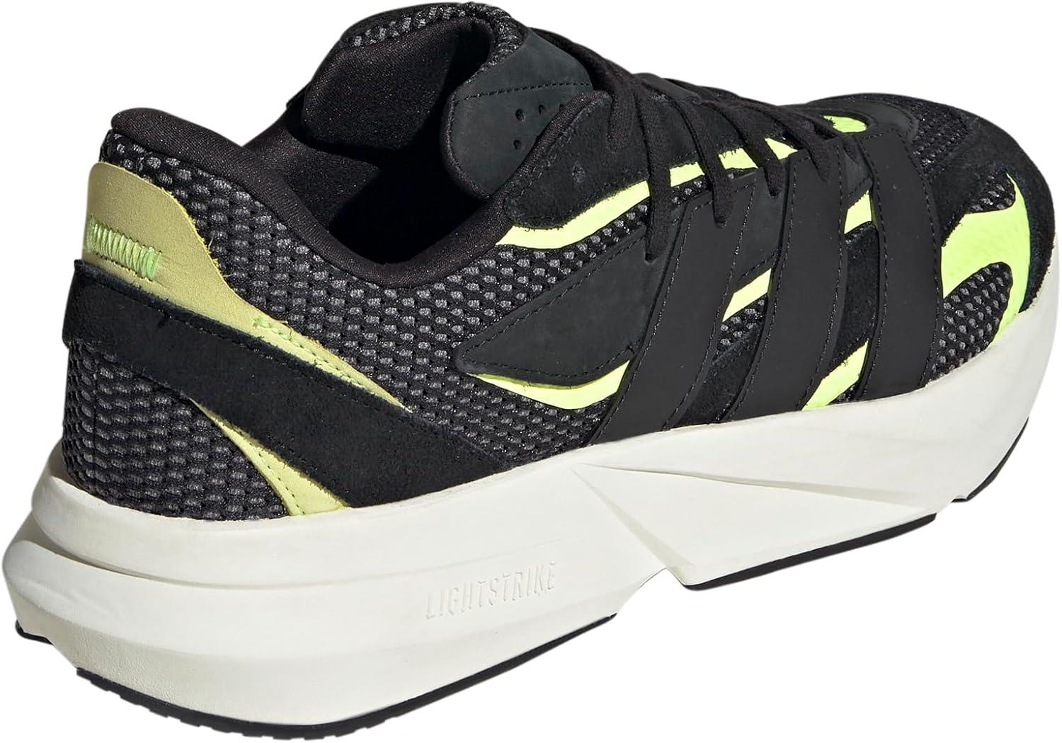 imageadidas Mens Lightblaze SneakerBlackBlackYellow