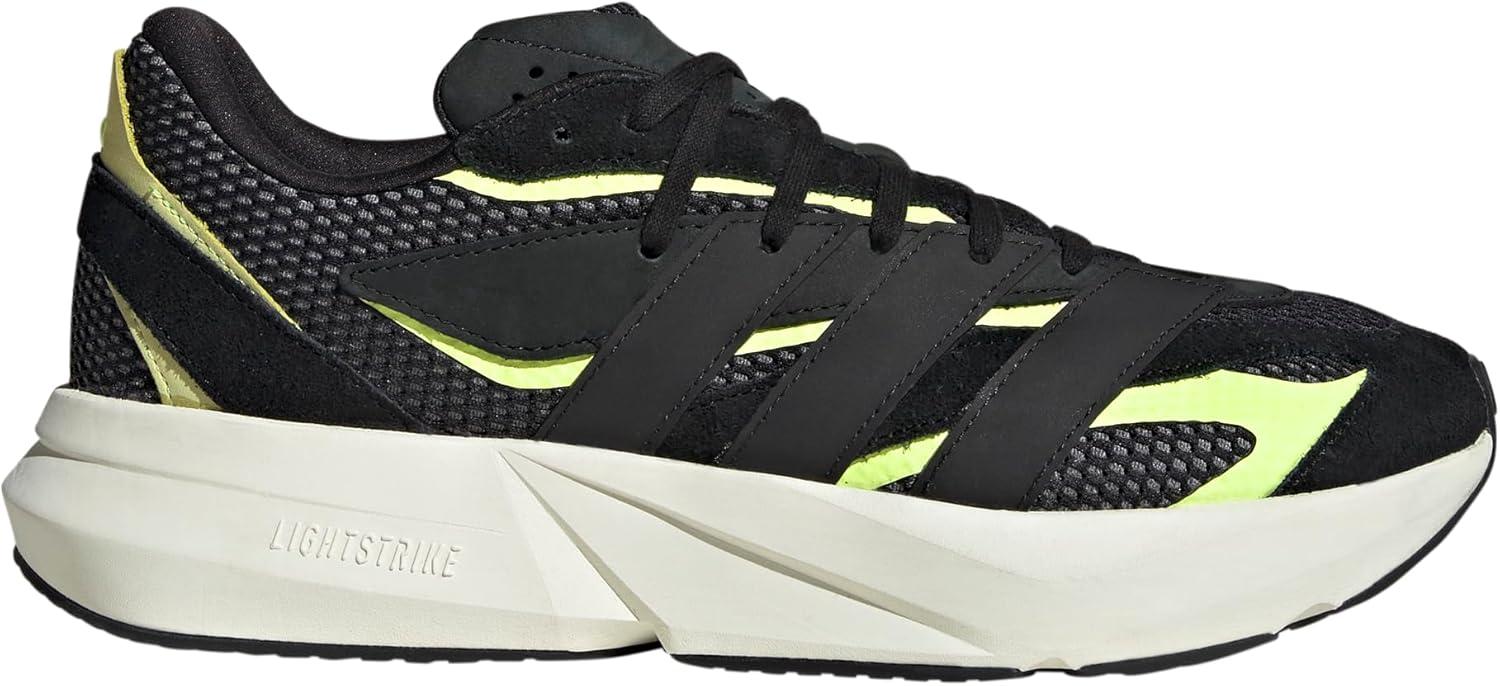 imageadidas Mens Lightblaze SneakerBlackBlackYellow