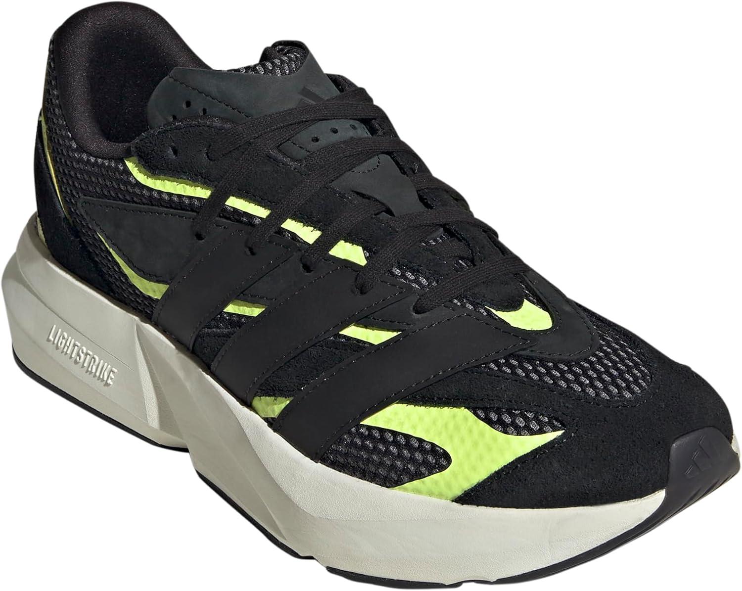 imageadidas Mens Lightblaze SneakerBlackBlackYellow
