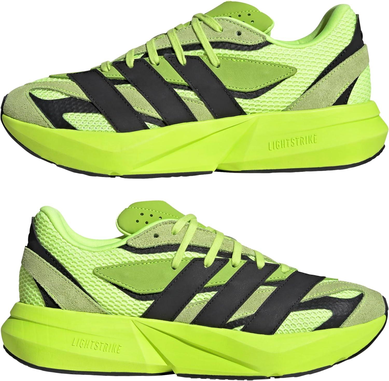 imageadidas Mens Lightblaze SneakerLucid LemonBlackYellow