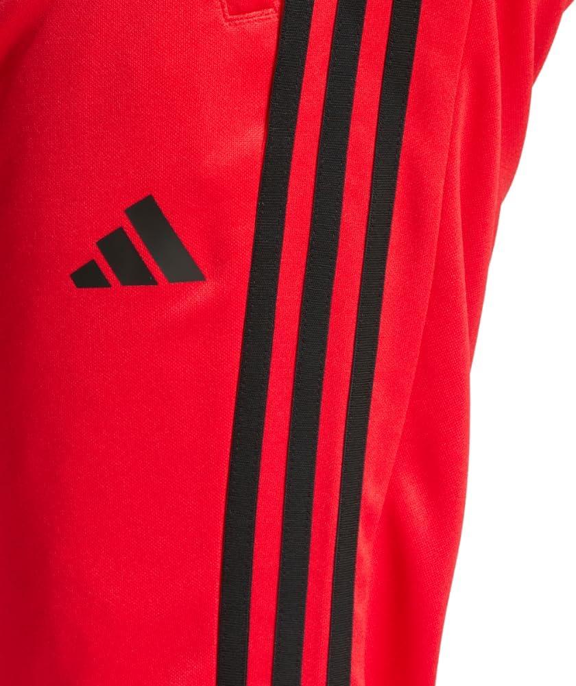 imageadidas Mens Train Essentials 3Stripes PantsPure RubyBlack