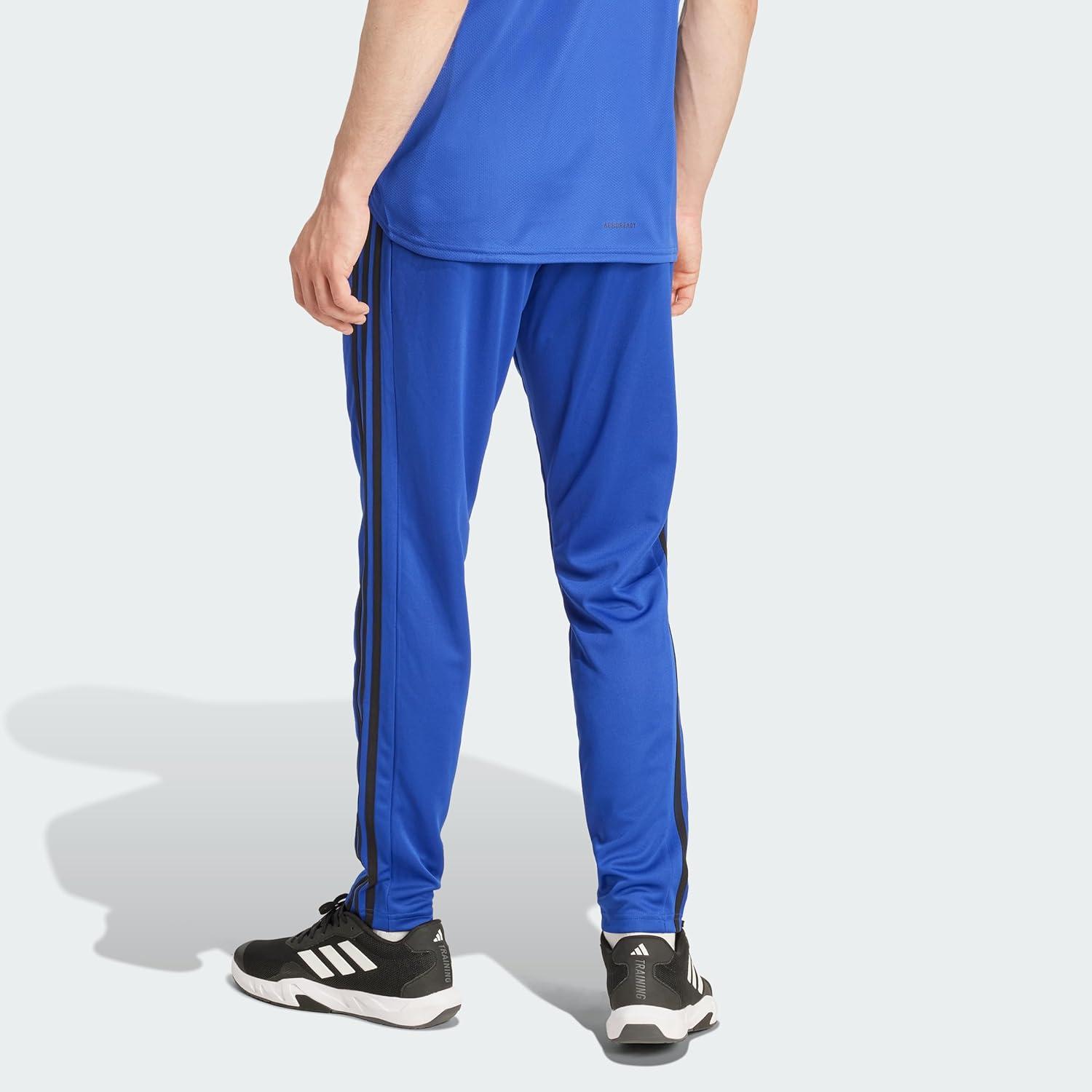 imageadidas Mens Train Essentials 3Stripes PantsSemi Lucid Blue