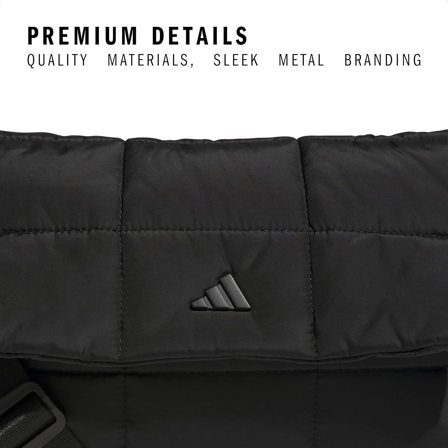 imageadidas Puffer Bag Crossbody for Women QuiltedBlack