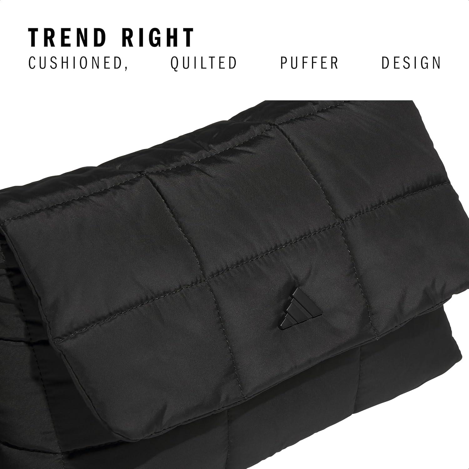 imageadidas Puffer Bag Crossbody for Women QuiltedBlack