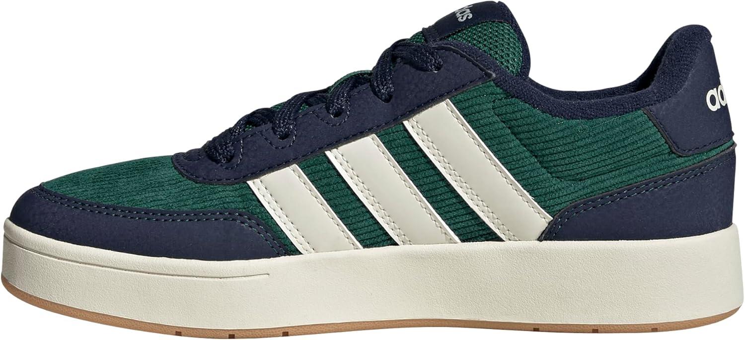 imageadidas UnisexChild Breakbase SneakerCollegiate GreenOff WhiteCollegiate Navy