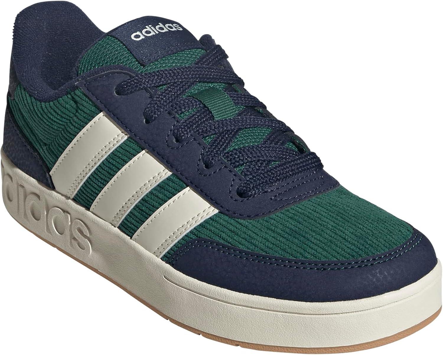 imageadidas UnisexChild Breakbase SneakerCollegiate GreenOff WhiteCollegiate Navy