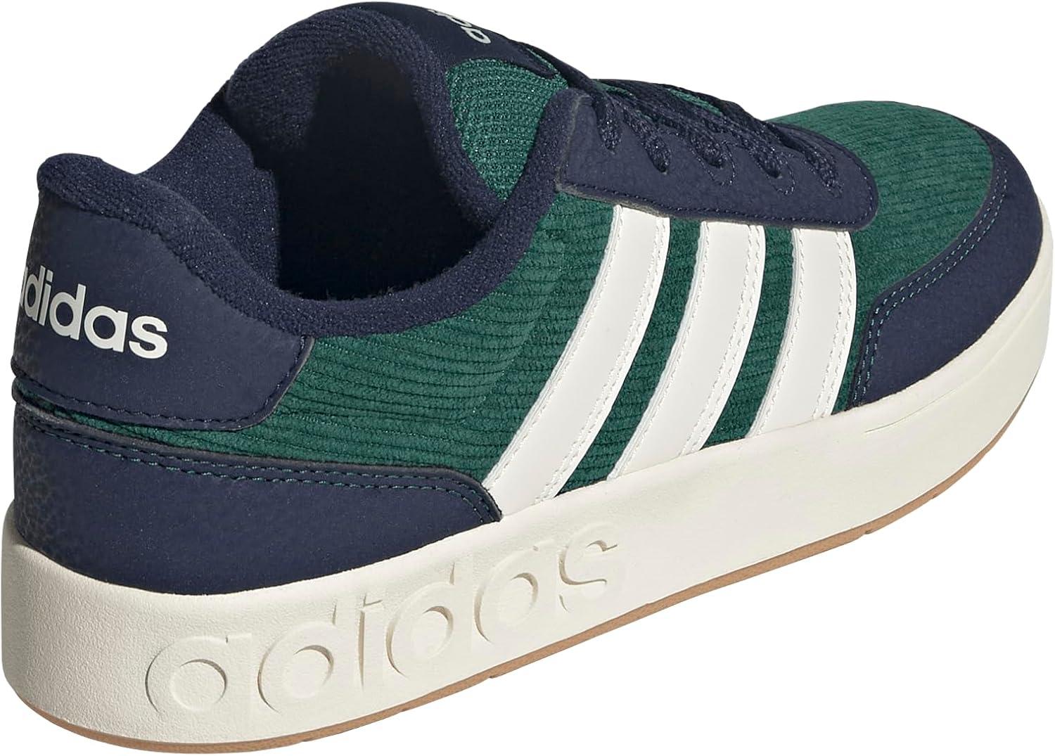 imageadidas UnisexChild Breakbase SneakerCollegiate GreenOff WhiteCollegiate Navy