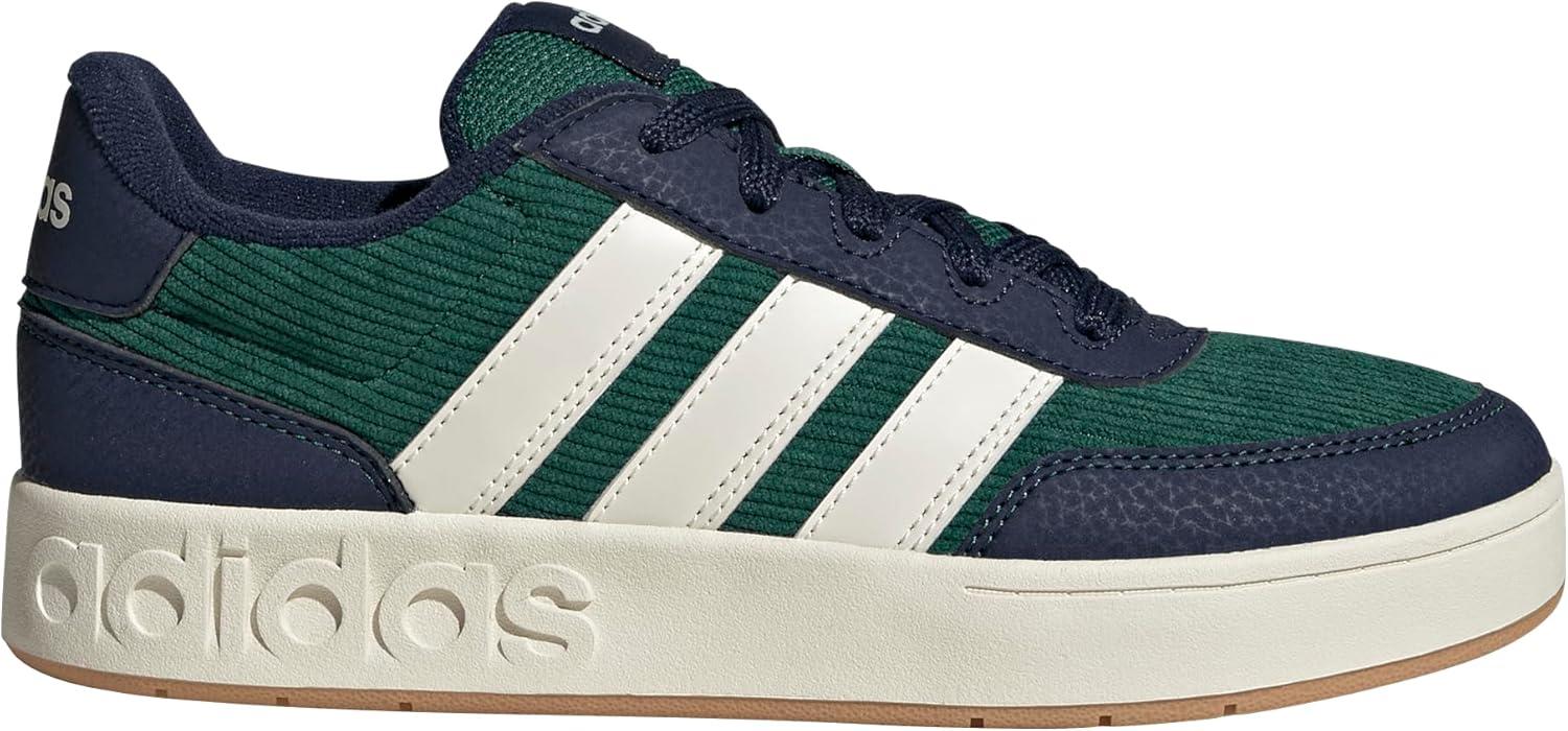 imageadidas UnisexChild Breakbase SneakerCollegiate GreenOff WhiteCollegiate Navy