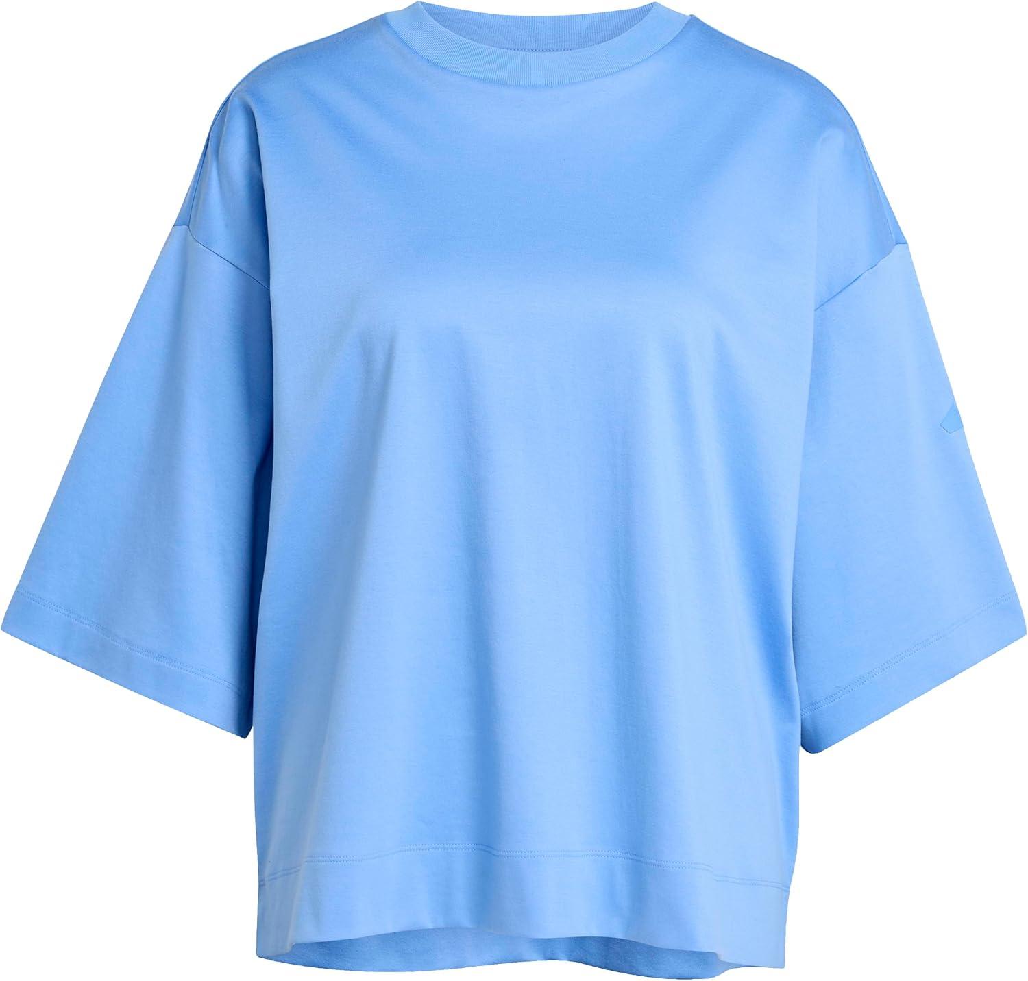 imageadidas Womens All Szn Soft Lux Loose TShirtBlue Fusion